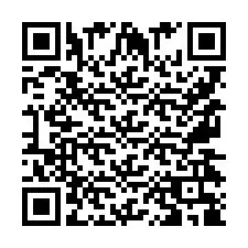 Codice QR per il numero di telefono +9567438958