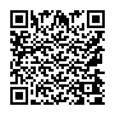 QR kód a telefonszámhoz +9567440010