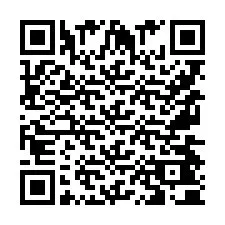 QR Code pour le numéro de téléphone +9567440034