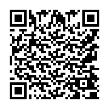 Código QR para número de teléfono +9567440044