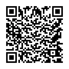 QR Code pour le numéro de téléphone +9567440117