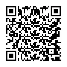 QR код за телефонен номер +9567440121