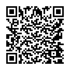 Kod QR dla numeru telefonu +9567440164