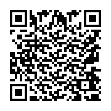 Codice QR per il numero di telefono +9567440170