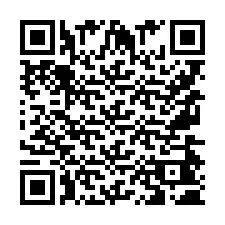 QR код за телефонен номер +9567440204