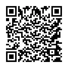 QR Code pour le numéro de téléphone +9567440205