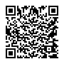 QR-code voor telefoonnummer +9567440302