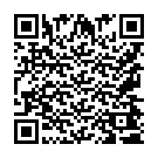 QR-code voor telefoonnummer +9567440319