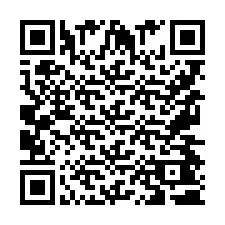 Código QR para número de teléfono +9567440329