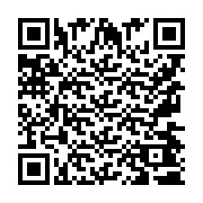 QR Code pour le numéro de téléphone +9567440330