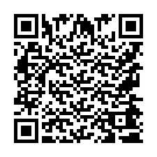 Código QR para número de telefone +9567440386