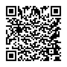 QR Code pour le numéro de téléphone +9567440459