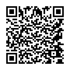 QR kód a telefonszámhoz +9567440472