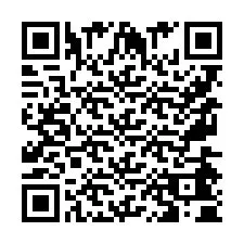 QR-code voor telefoonnummer +9567440480