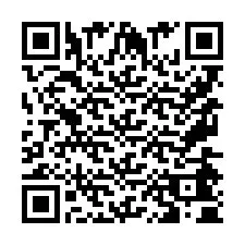 Codice QR per il numero di telefono +9567440481