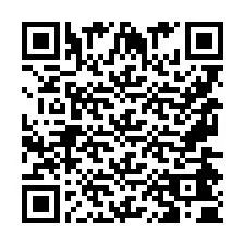 QR Code pour le numéro de téléphone +9567440485