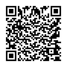 Codice QR per il numero di telefono +9567440508