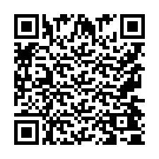 Codice QR per il numero di telefono +9567440565