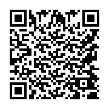 QR Code pour le numéro de téléphone +9567440622