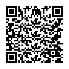 Codice QR per il numero di telefono +9567440676