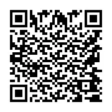 Código QR para número de telefone +9567440722