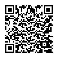 Código QR para número de teléfono +9567440764