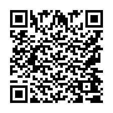Codice QR per il numero di telefono +9567440769