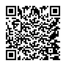 QR-code voor telefoonnummer +9567440773