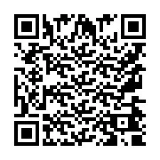 Código QR para número de teléfono +9567440800