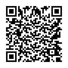 Código QR para número de teléfono +9567440868