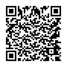 Kod QR dla numeru telefonu +9567440894