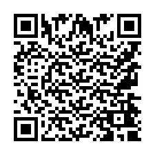 Codice QR per il numero di telefono +9567440954