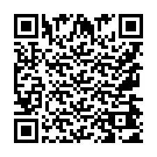 Codice QR per il numero di telefono +9567441004