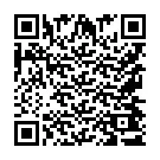 Codice QR per il numero di telefono +9567441336