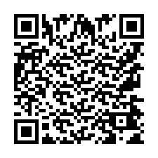 Codice QR per il numero di telefono +9567441414