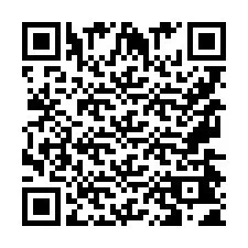 QR-code voor telefoonnummer +9567441415