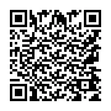 Kod QR dla numeru telefonu +9567441418