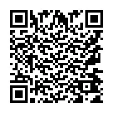 Codice QR per il numero di telefono +9567441430