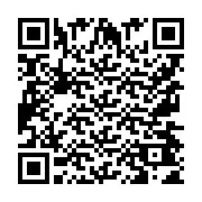 QR-koodi puhelinnumerolle +9567441434