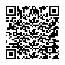 Código QR para número de teléfono +9567441488