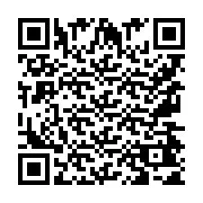 Codice QR per il numero di telefono +9567441548