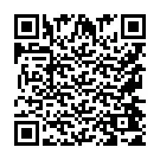 QR-code voor telefoonnummer +9567441572