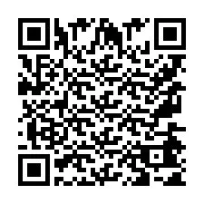 QR-code voor telefoonnummer +9567441580