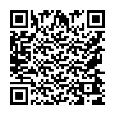 QR-koodi puhelinnumerolle +9567441613