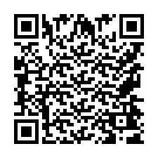 QR-koodi puhelinnumerolle +9567441657