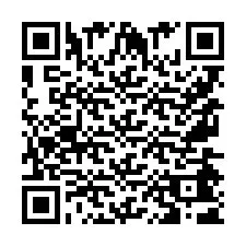 QR код за телефонен номер +9567441684