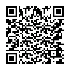 Codice QR per il numero di telefono +9567441698