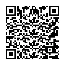 QR Code pour le numéro de téléphone +9567441710