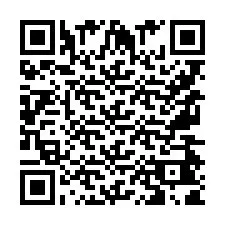 QR-код для номера телефона +9567441808