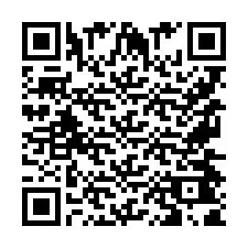 Codice QR per il numero di telefono +9567441836